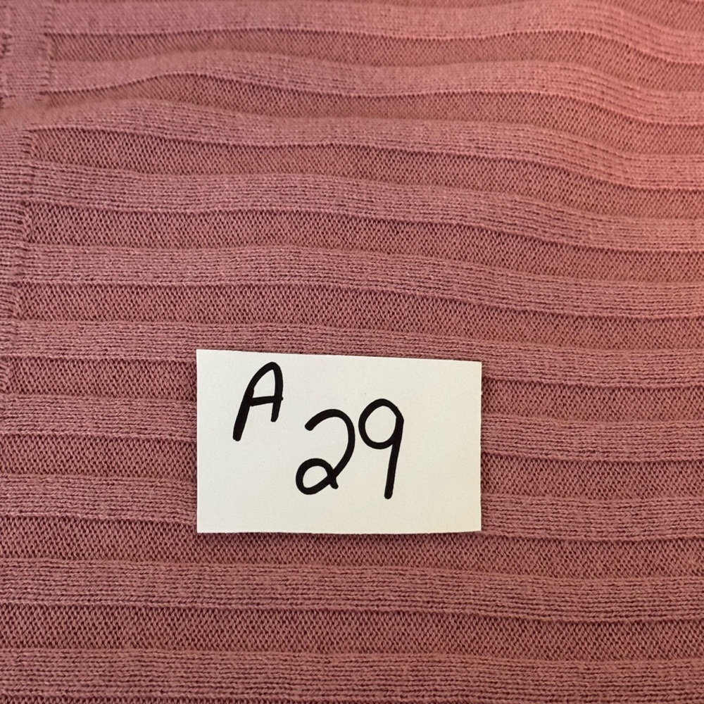 A-29 Soho Pink 3/4 Sleeve Pullover Sweater Size M - Picture 14 of 14